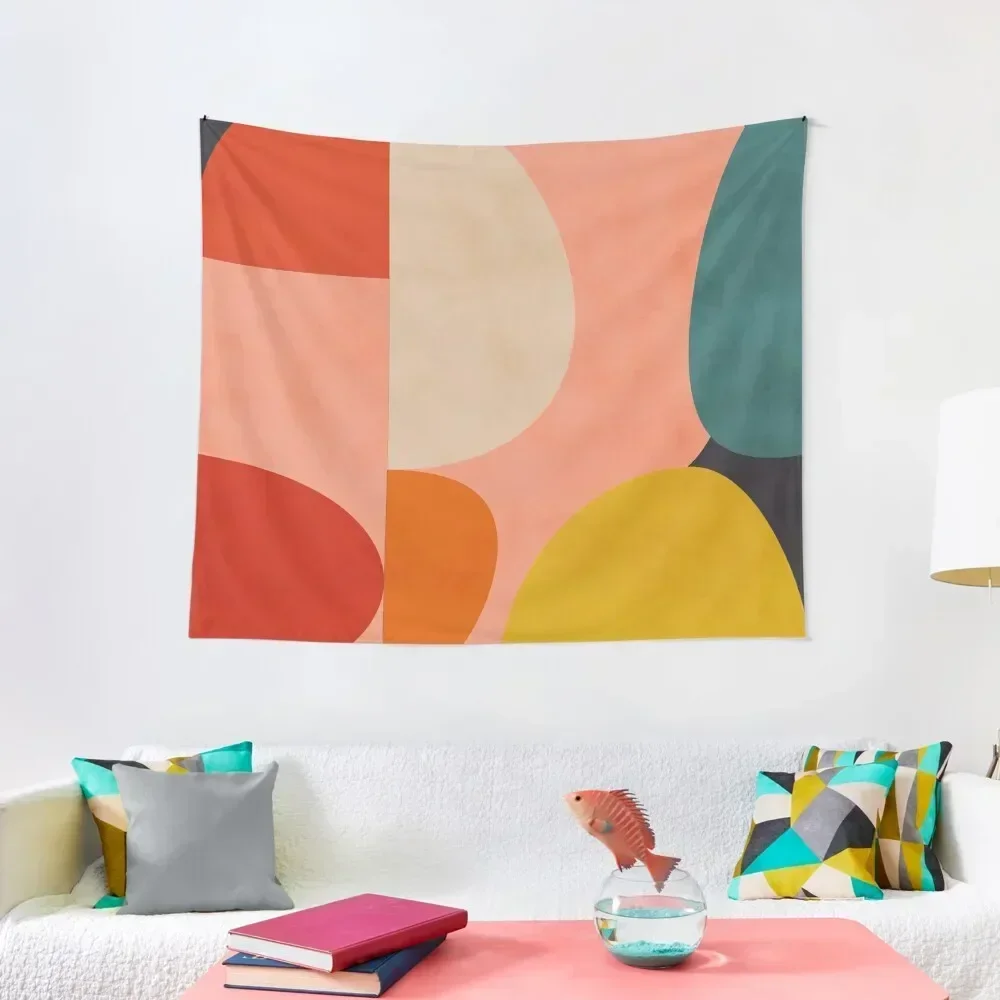 

geometric shapes abstract 2 Tapestry Bedroom Decor Aesthetic Bedroom Deco Bedrooms Decor Tapestry