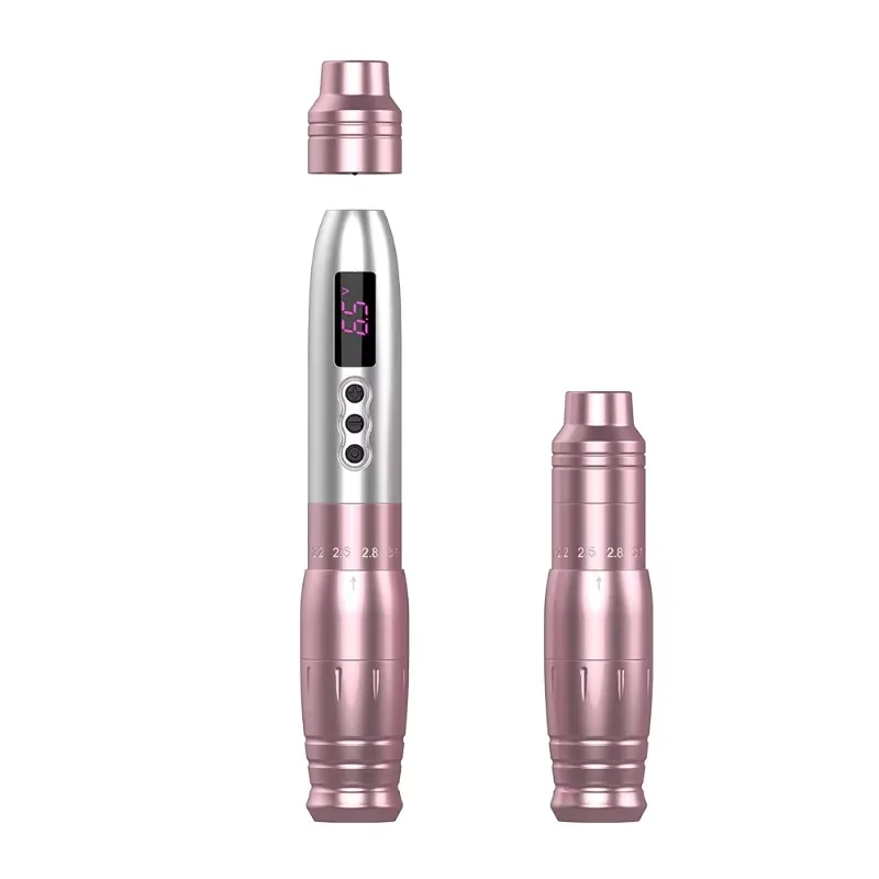 EZ Lola Air Pro Wireless PMU Machine Adjustable Stroke 2.0-3.3mm Rechargeable Tattoo Pen Eyebrow Lip Eyeliner SMP
