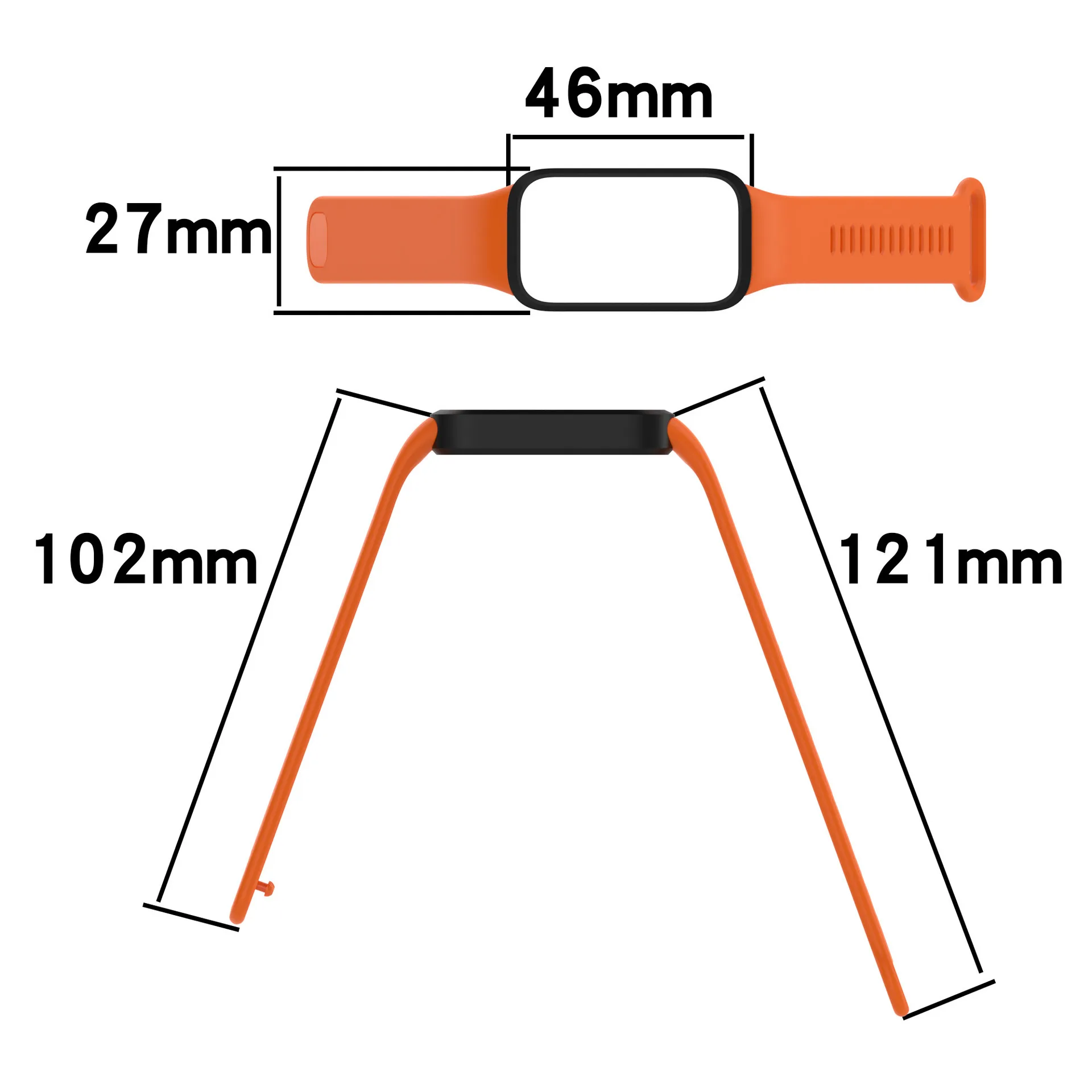 Redmi Watch Band3 および Xiaomi Smart 9Active 統合シリコンストラップ用の公式統合シリコン時計ストラップスーツ