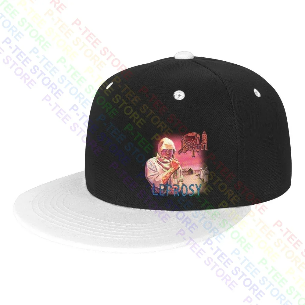 Death Leprosy Schwarz Snapback Cap Colorful Baseball Caps Funny All-Match Best Seller