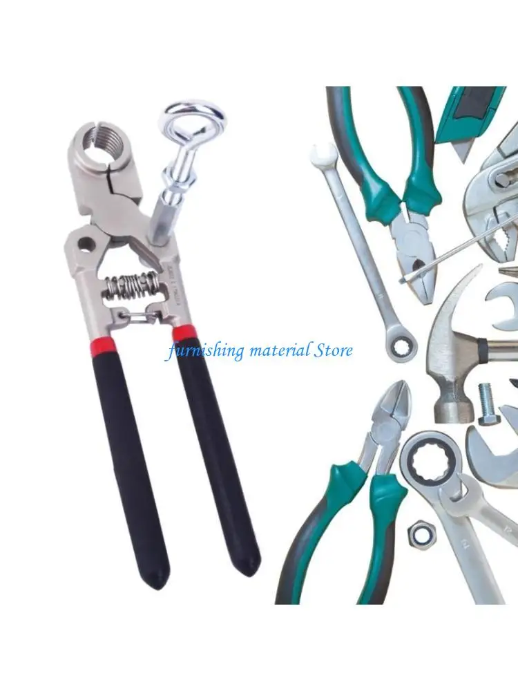 Y5GD Durable Alloy Heat Pipe Disassembly Pliers Floor Heating Forceps Perfect for Professionals and Home Repairers