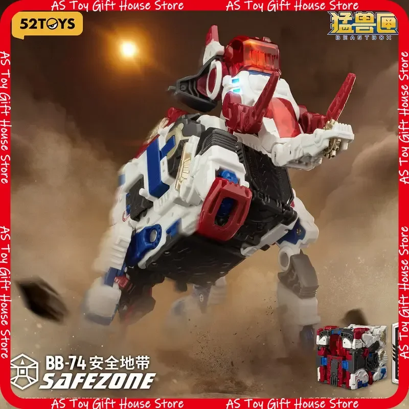 

52TOYS Beastbox Safe Zone Series Mammoth 2 Transforming Assemble Mecha Collectible Action Figure BB74 For Hobbyist And Collector