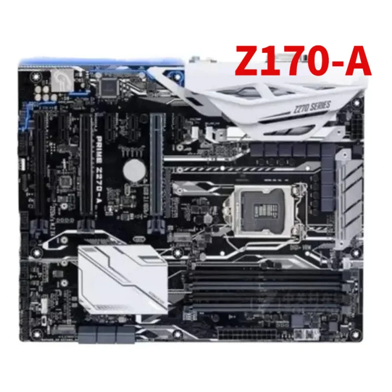 

Материнская плата ATX ASUS Z170-A LGA 1151 DDR4 для процессоров Intel 6-го поколения Core i7, i5, i3, Pentium, Celeron