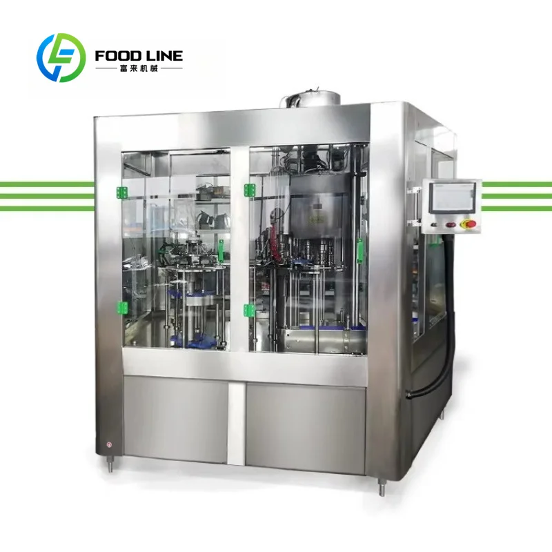 customized rotary bottle rinser water bottling line automatic capping filler for pure drinking water beverage production site