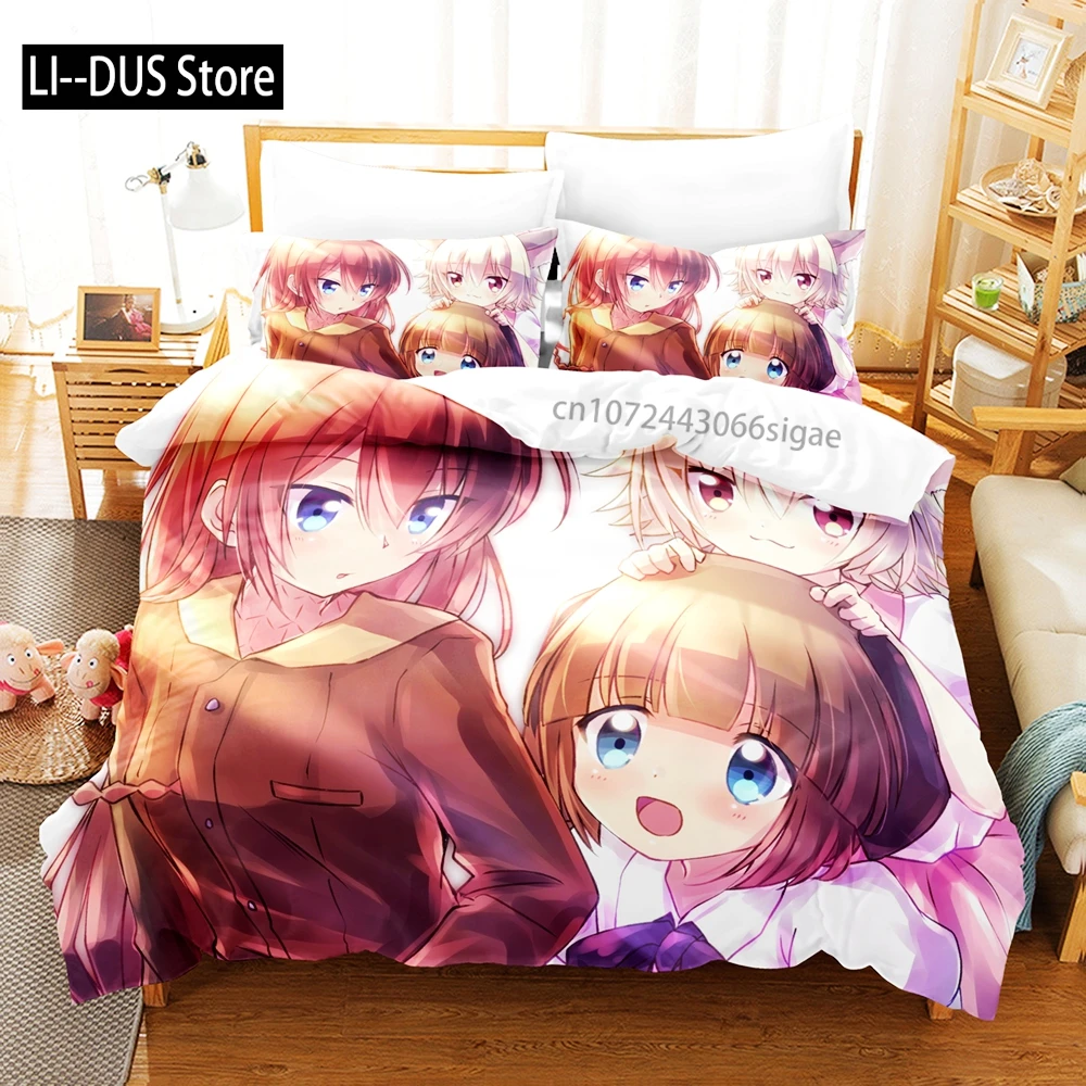 

Death March to the Parallel World Rhapsody Bedding Set Single Twin Full Queen King Size Bed Set Aldult Bedroom Duvetcover Sets 2