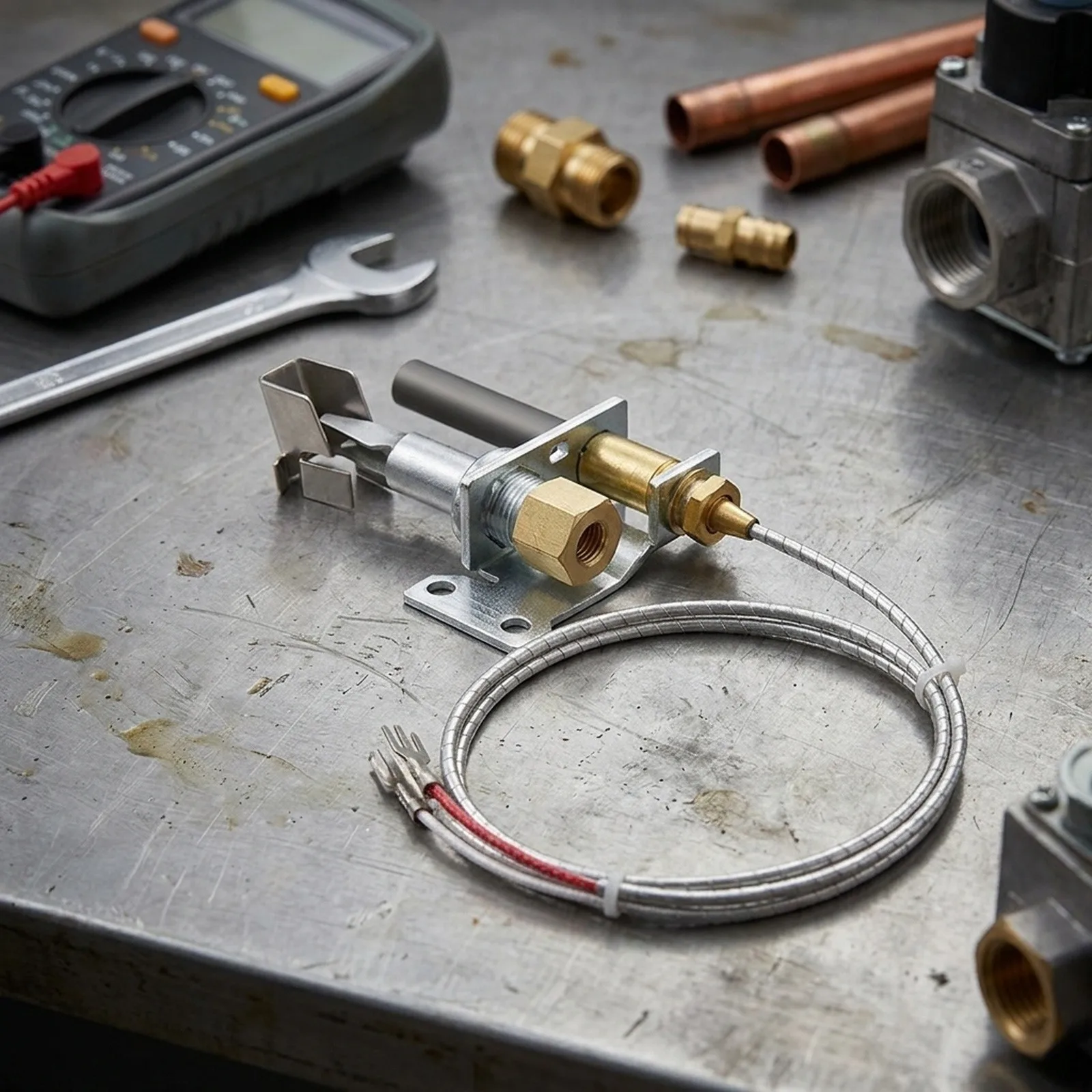 Replacement Parts Thermopile Assembly Reliable Functionality 750 Millivolt Thermopile Generators For Gas Appliances