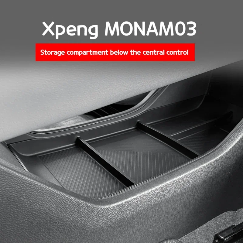 

Suitable for 24-25 Xiaopeng MONA M03 central control lower storage box modified storage box decorative partsInternalAccessories