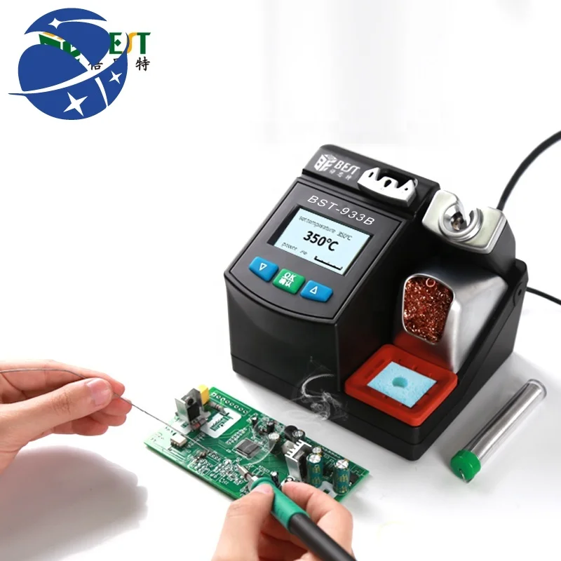 

yyhc BEST 933B New High Precision Professional Welding Iron Digital Infrared Automatic Soldering Station