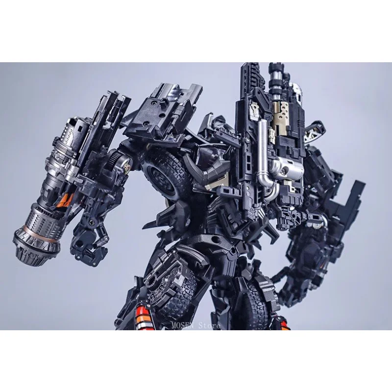 Transformation Black Apple MPM06 Ironhide M06 Movie Edition Metamorphic Toy Pickup Truck Enlarged  Alloy Edition Action Figure