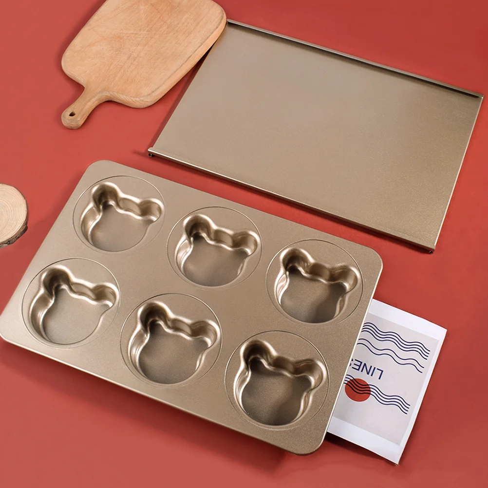 

Bread Mold Cake Molds for Baking Stainless Steel Cupcake Candy Tools Non Stick Cakes