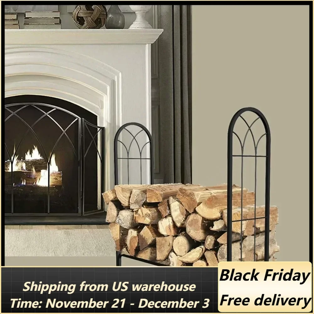 

Firewood Indoor Rack Large Fireplace Tool Indoor Outdoor Firewood Rack Storage Rack