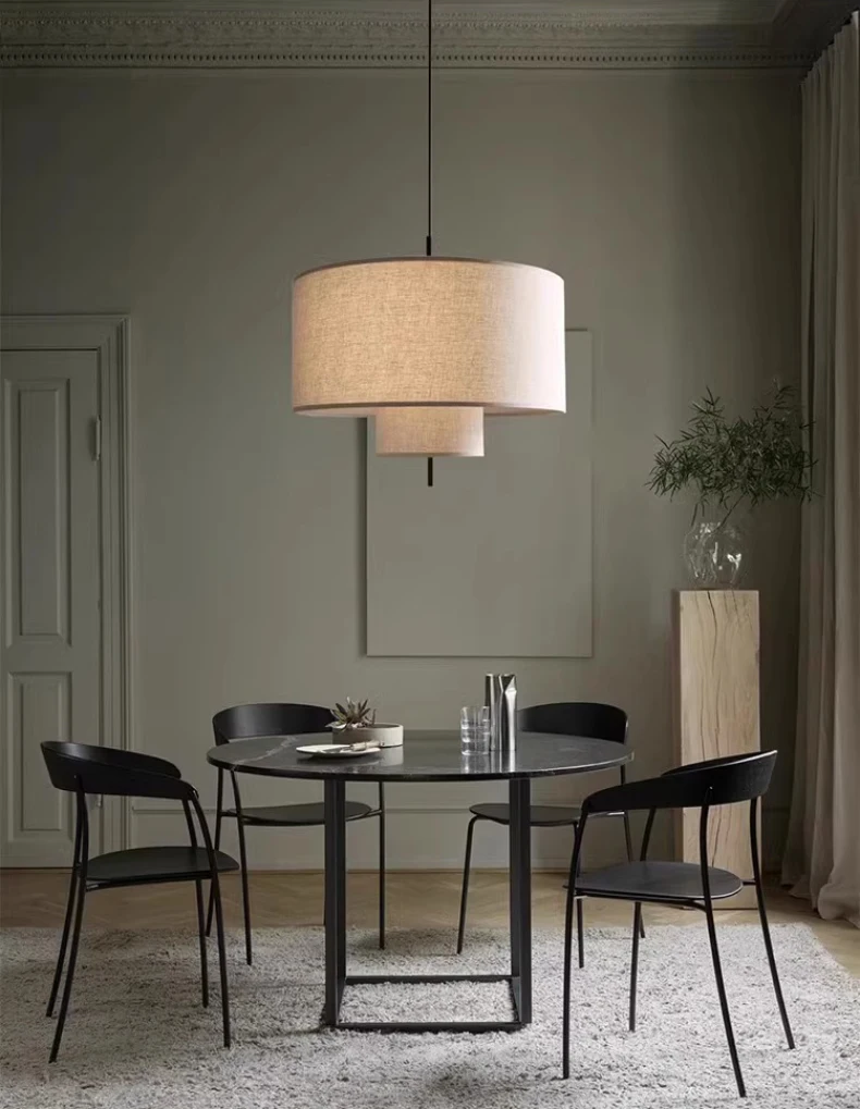 Nordic Wabi-Sabi Creative Simple Chandeliers
