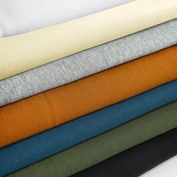 0.5/1/2/3 Yard Single-sided Velvet Sweatshirt Fabric Solid color Thickening Soft Autumn Winter Handmade DIY Hoodies, Sports Suit