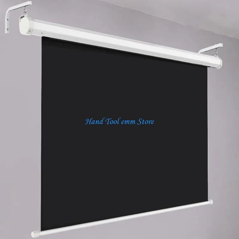 H37F Universal Projector Screen Wall Mount L Brackets Wall Hanging Mount Adjustable Extension Mounting Hook  Household
