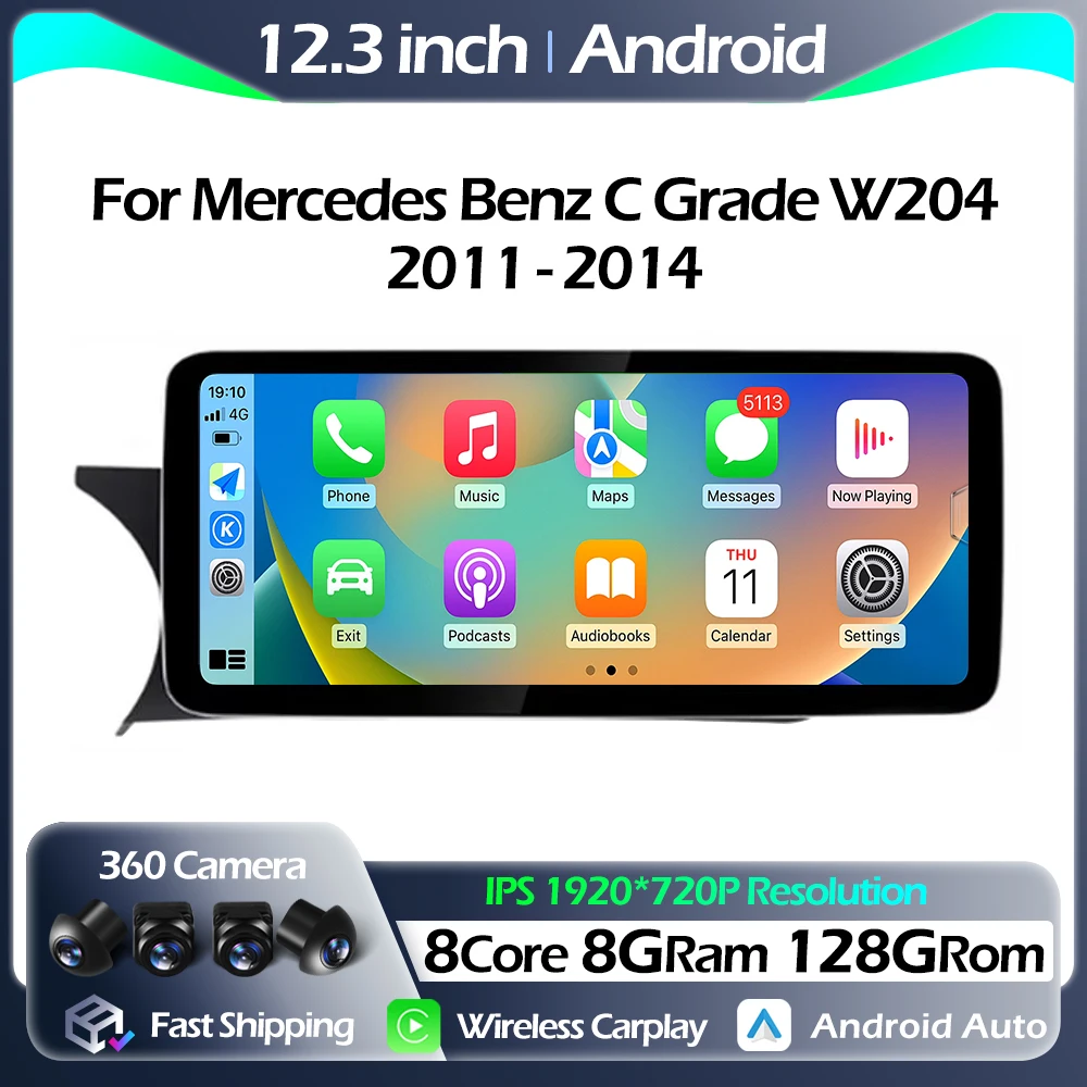 Android 14 Carplay 12.3