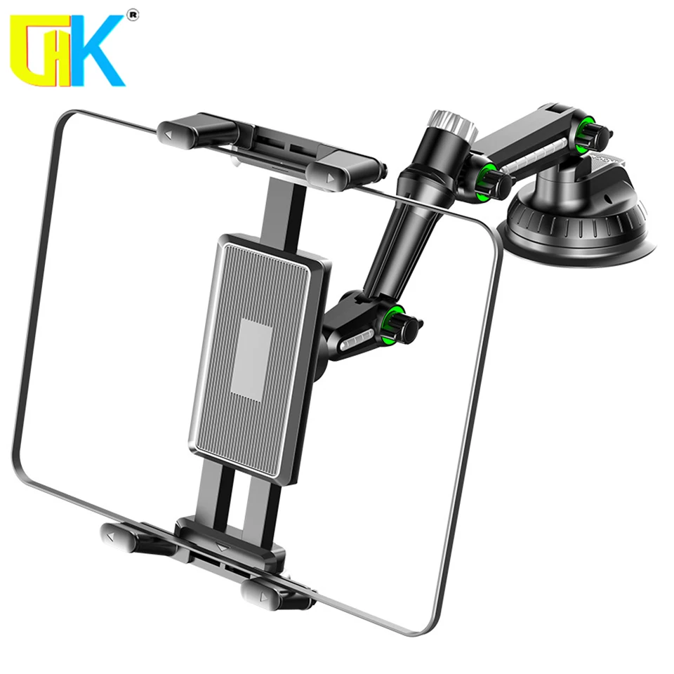 Car Tablet Holder Long Arm Suction Cup Mount for iPad Pro Air 4-13'' Xiaomi Tablet SUV Truck Vehicle Lift Uber Windshield Window