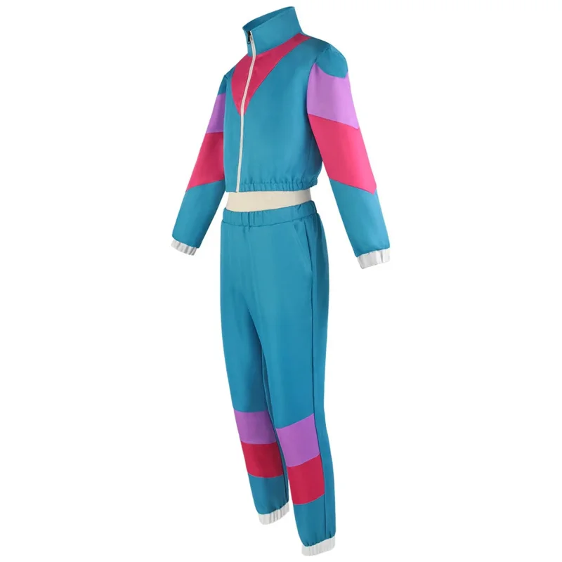 Retro Hippie Cosplay Costume Men Women Vintage 70s 80s Couples Rock Hip-Hop Disco Clothing Suit Outfits Halloween Carnival Party