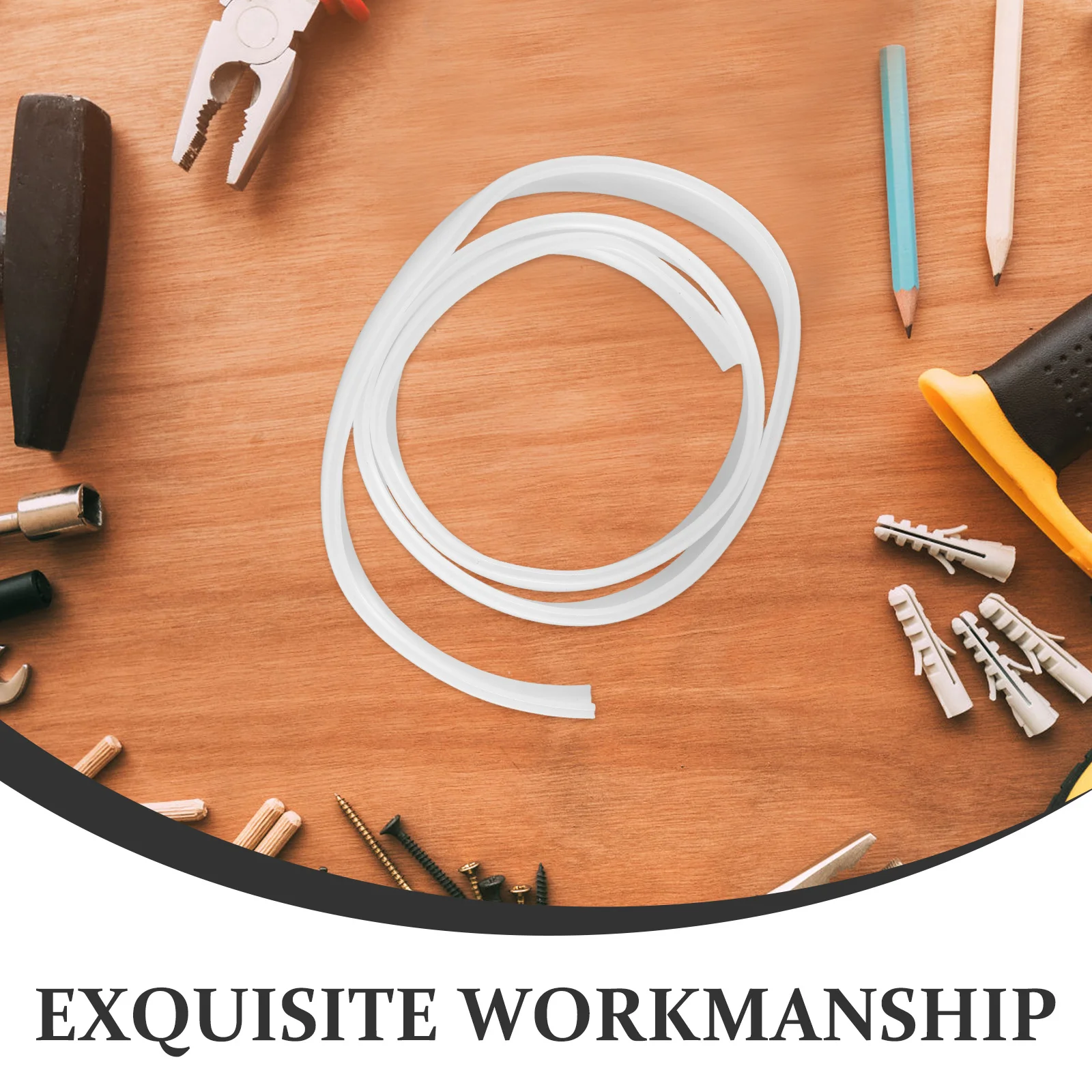 Capa de abajur linear de 39,3 polegadas e 0,63 polegadas - Difusor de canal LED de PVC flexível para iluminação de tira de fita curvada interna e externa