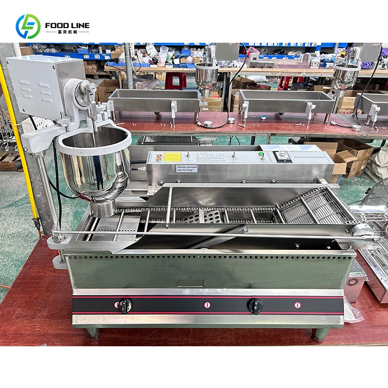 FOODLINE Customized Eco-friendly Donut Making Vending Machines Diversified Latest Designs Industrial Donut Making Machines