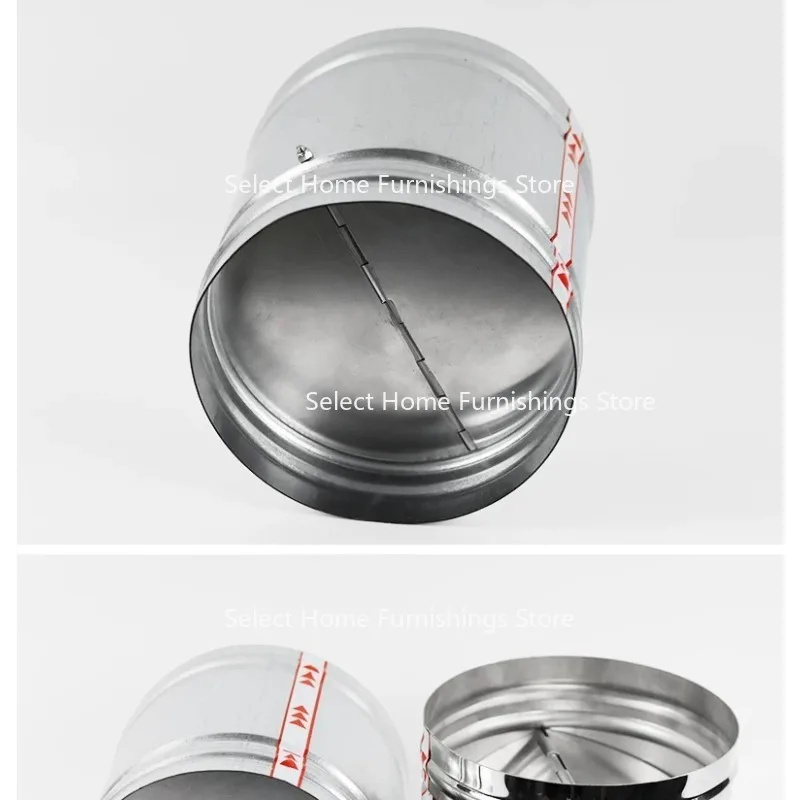 Suitable for Stainless Steel Check Valves, Galvanized Ventilation Pipes, Automatic Flue One-way Air Volume Control and Switches