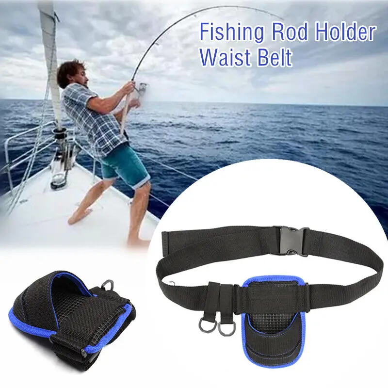 Fishing Rod Holder Waist Belt Light Fishing Fight Belt Sea Fishing Rod Support Holder Pad Rod Holder Belt