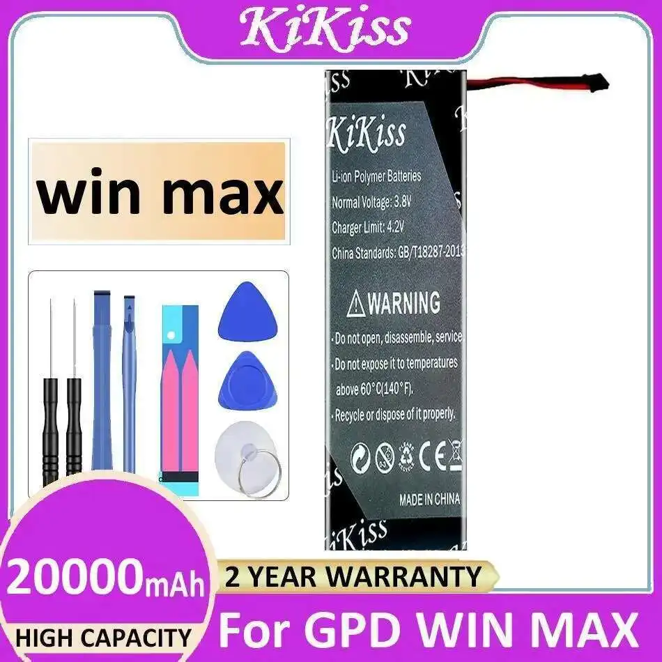 

For Gpd Win Max Winmax Tablet Battery Good Low-Temperature Performance Long-Lasting 20000Mah