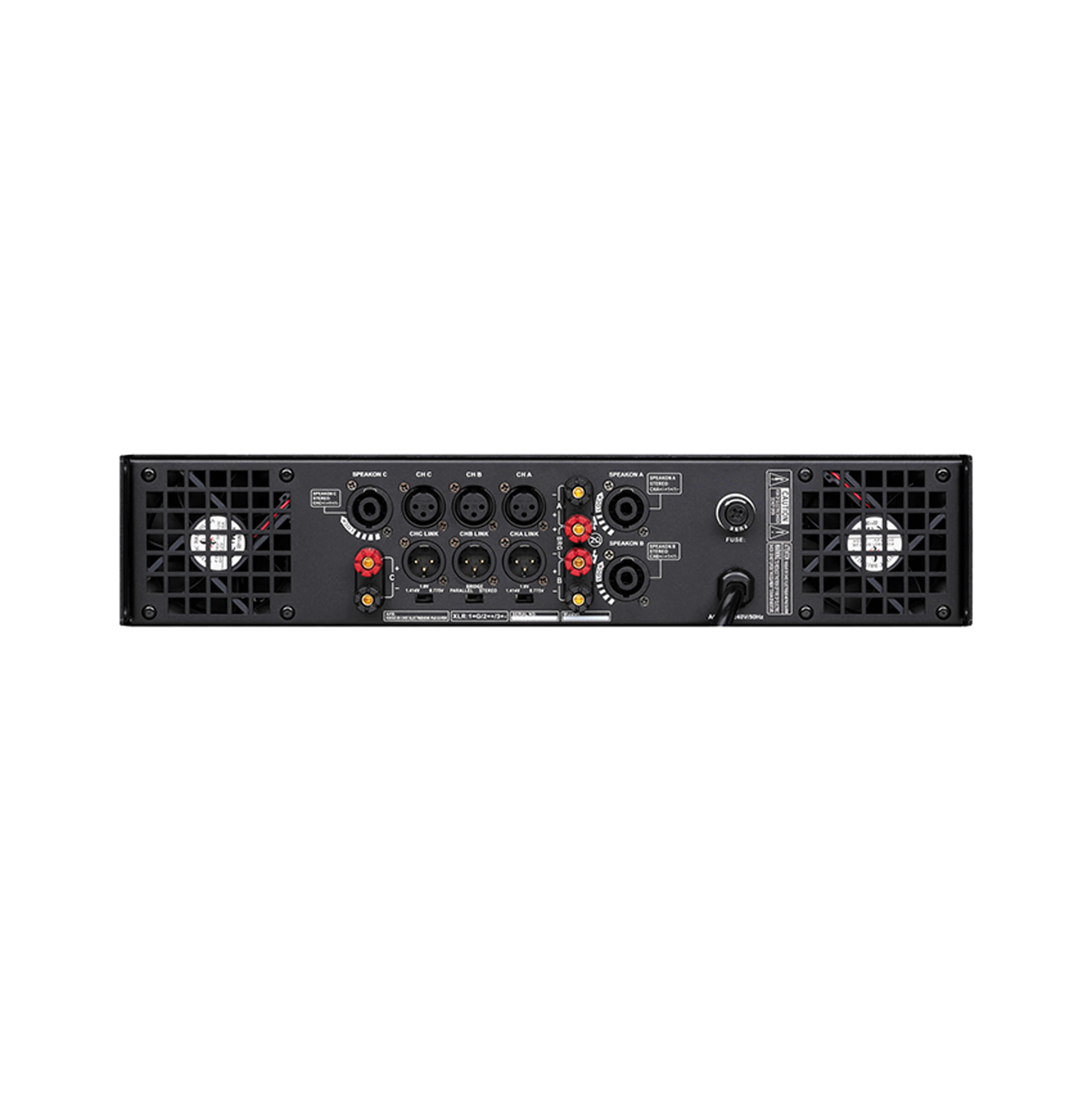 At A Loss 3 Channel New Style 800 Watts 8Ohm 2U 3 Channel Dj Equipment Power Amplifier Sound Standard Techno