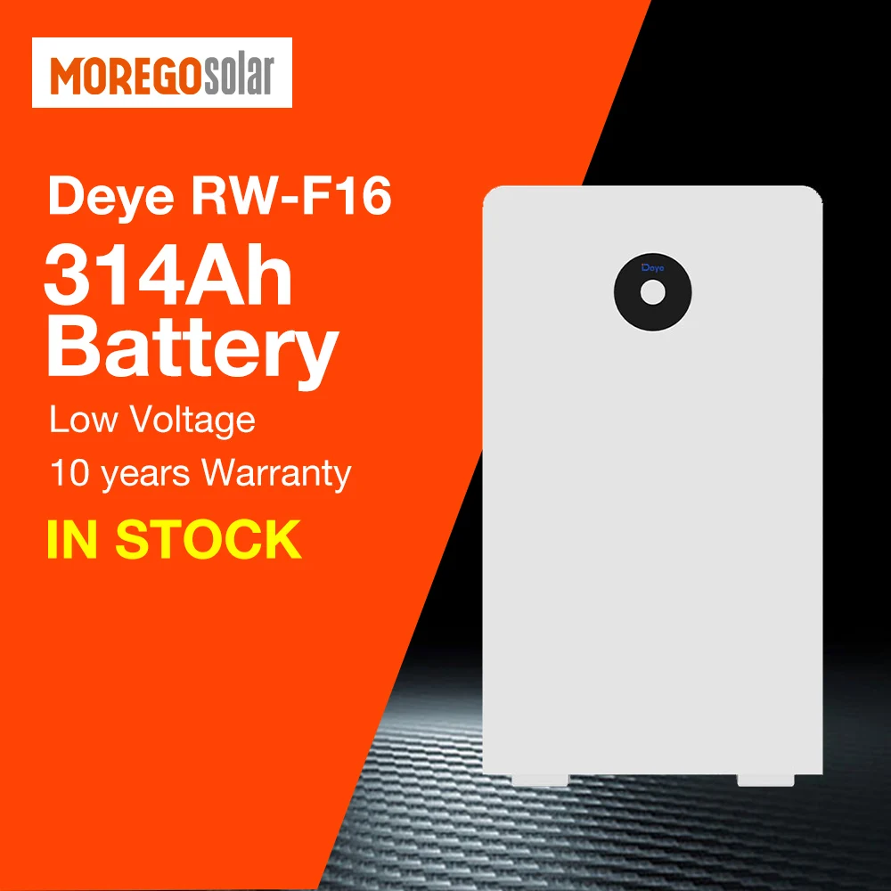 Morego Solar C&I Solar Storage System 20kW 32kWh Deye Battery Backup Power Hybrid Inverter LONGI Panel Complete PV Solution