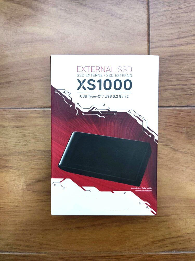 

Portable SSD Solid State Drive 1TB 2TB External Hard Disk Max 1050Mb/s XS1000 USB3.2 Gen2 TypeC Hard Drive for Kingston