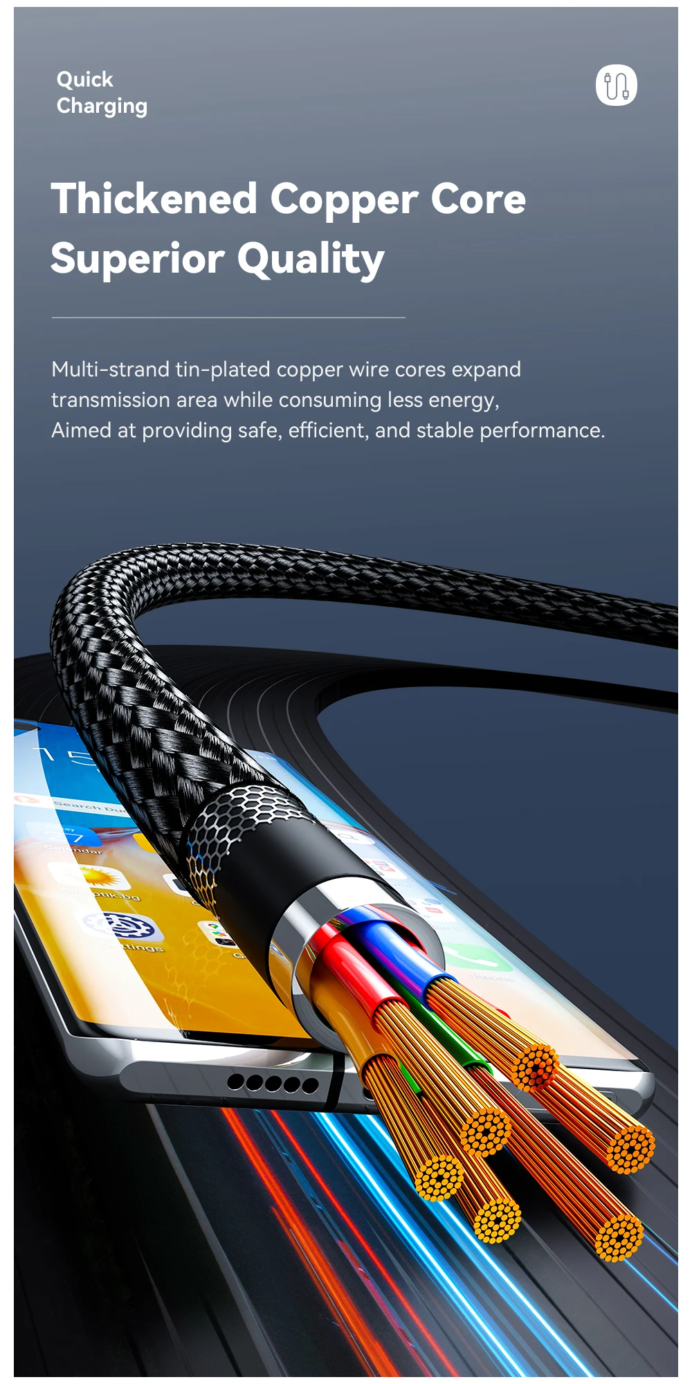 Essager 240W Typ-C-zu-Typ-C-Kabel 90-Grad-Winkel 5A Schnellladekabel Typ-C Digitalanzeigekabel für iPhone MacBook Pro Xiaomi – Detail 8
