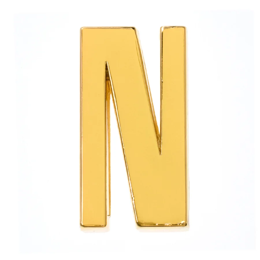 10pc letter N