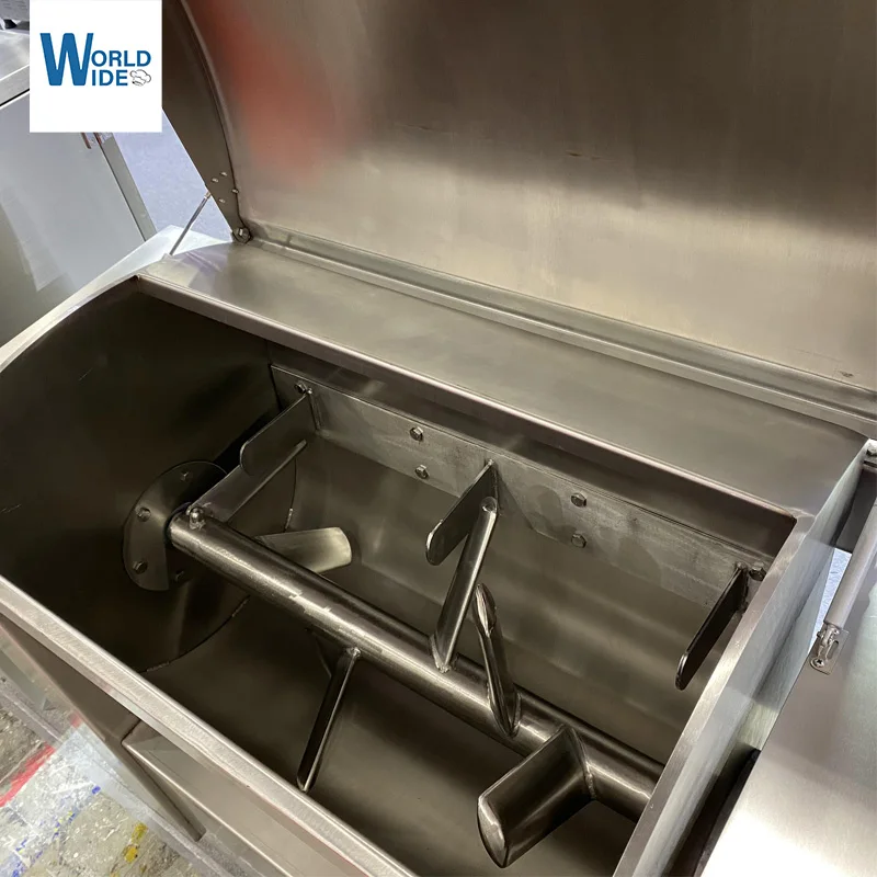 GOOPIKK Commercial Dough Mixer 75KG Kneading Capacity Pizza Bread Dough Mixer Horizontal Mixer Machine For Industrial