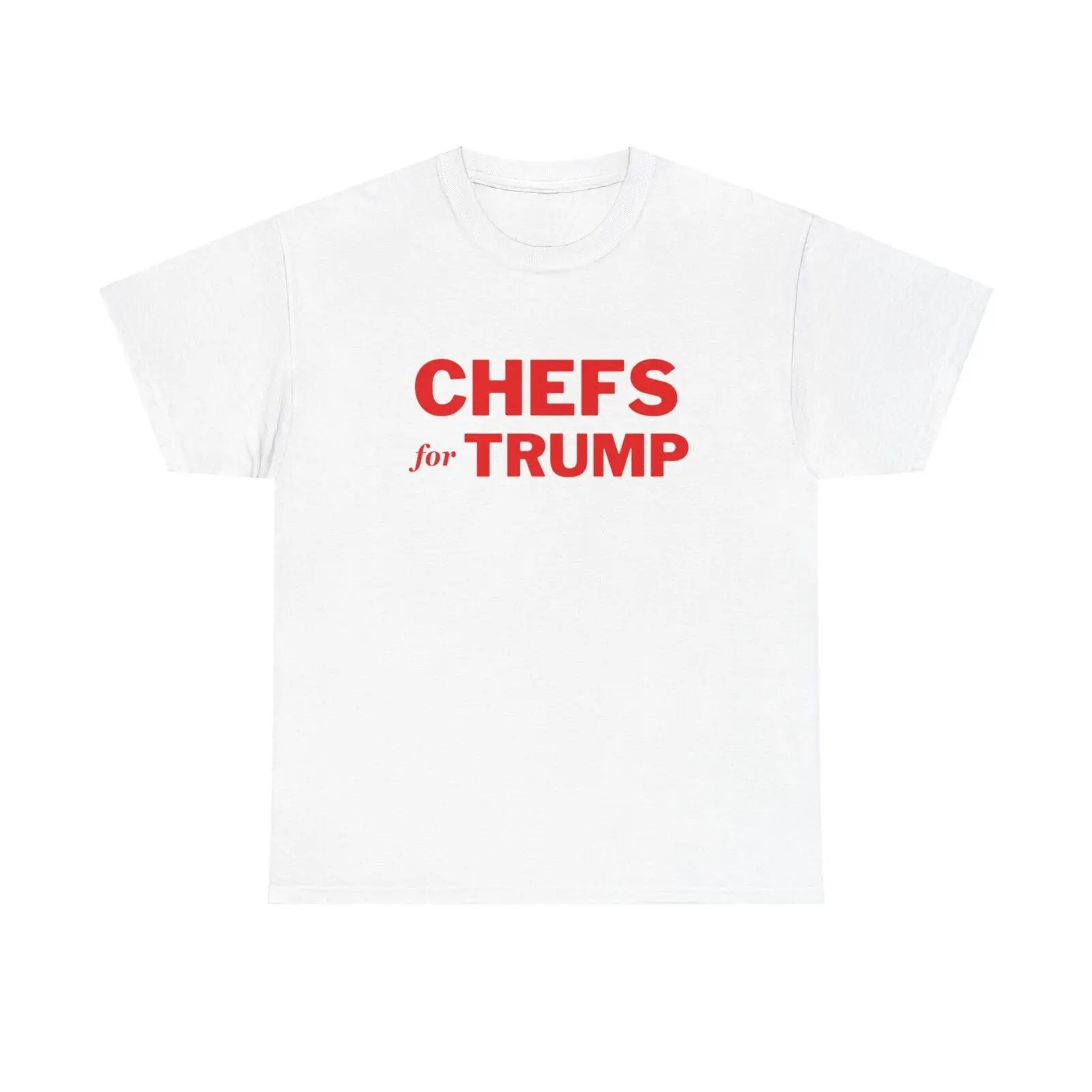 Chefs For Trump T-Shirt - maga usa patriot school restaurant gourmet culinary