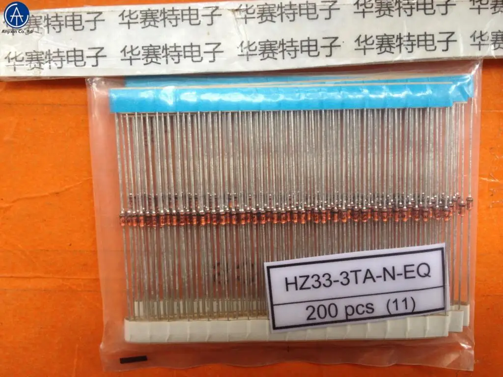 50pcs 100% originale nuovo HZ33-3TA-N-EQ HZ33-3 DO-35 33.2V-34.6V