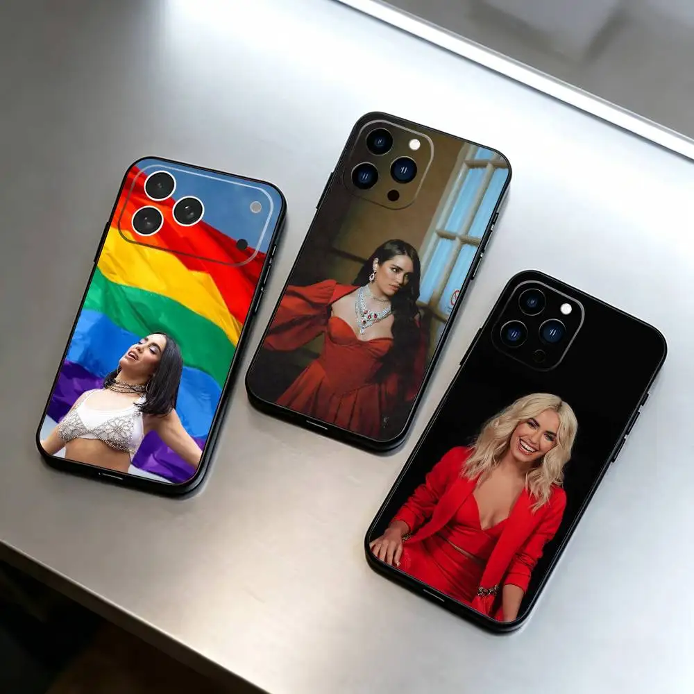 

Lali Mariana Esposito Actor Phone Case For iPhone 17, 16,15,14,13,12,11 Plus,Pro Max, Others Soft Black Cover