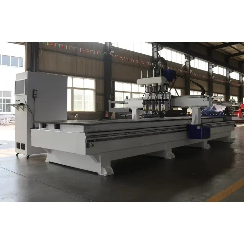 2025 Double Table Cnc Wood Router Price in Pakistan Multi Spindle Drilling Machine