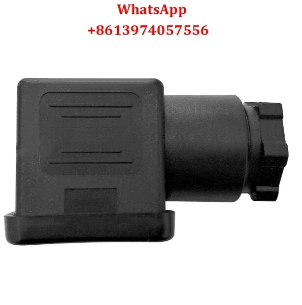 

Solenoid valve hydraulic coil plug DIN43650ASBD four fork junction box spacing 18