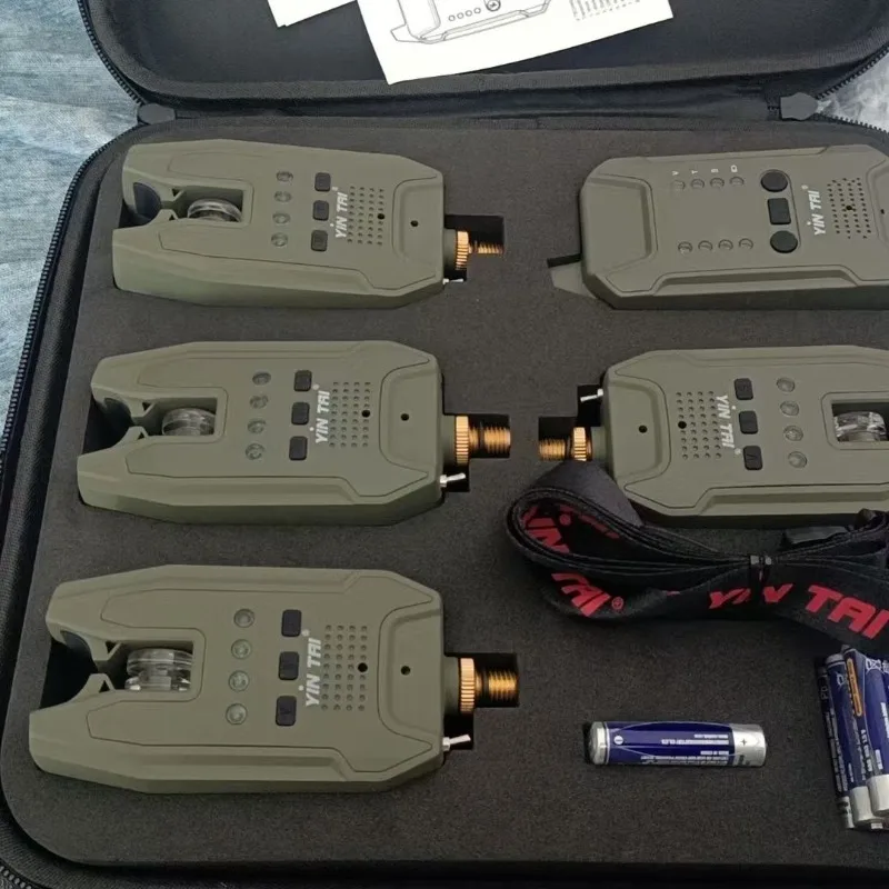 European 700-meter alarm, color-changing luminous electronic induction alarm
