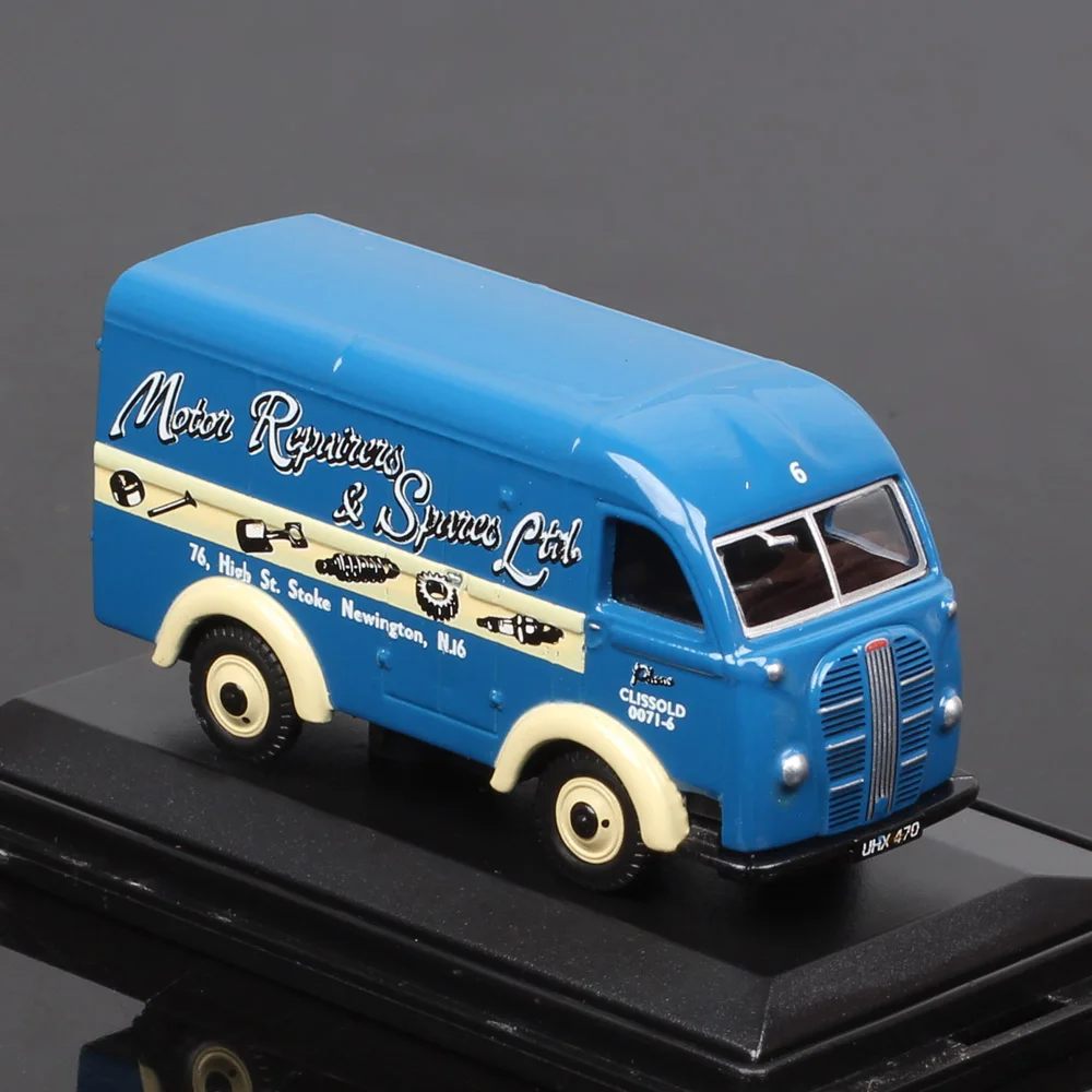 Oxford 1/76 Schaal Mini Austin K8 R7104 Busje Diecast Auto Model Speelgoed Motor Reparaties Bus Auto Miniaturen Hoornby Sv Blauw Souvenir