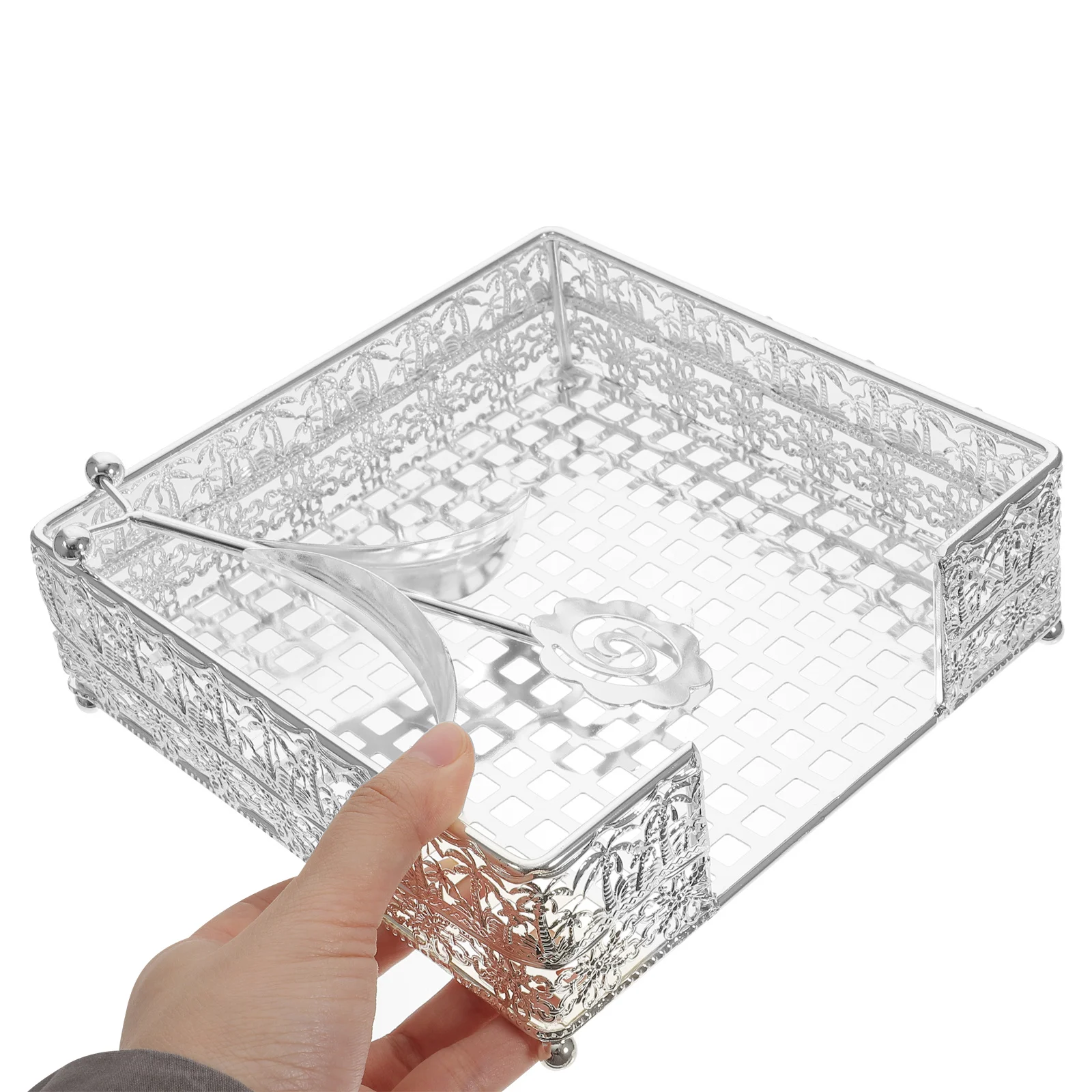 

Napkin Holder European Style Smooth Edges Table Decorative for Home Hotel Restaurant Use Napkin Holder