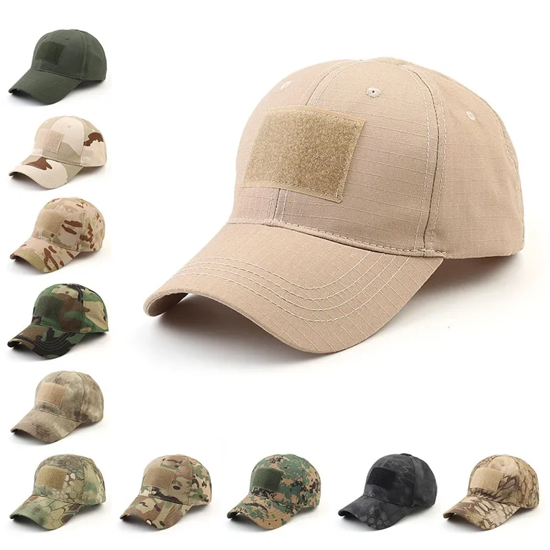 Outdoor Sport Snap Back Caps Camouflage Hoed Eenvoud Tactische Camo Jachtpet Hoed Voor Heren Volwassen Pet