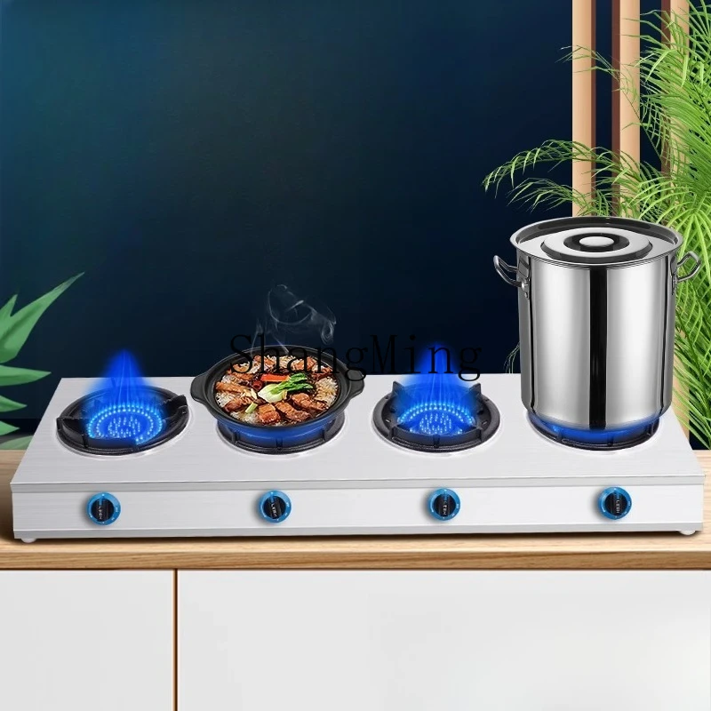 SM低圧力鍋、火消し機能付き多機能ガスコンロ、業務用3口ガスコンロ