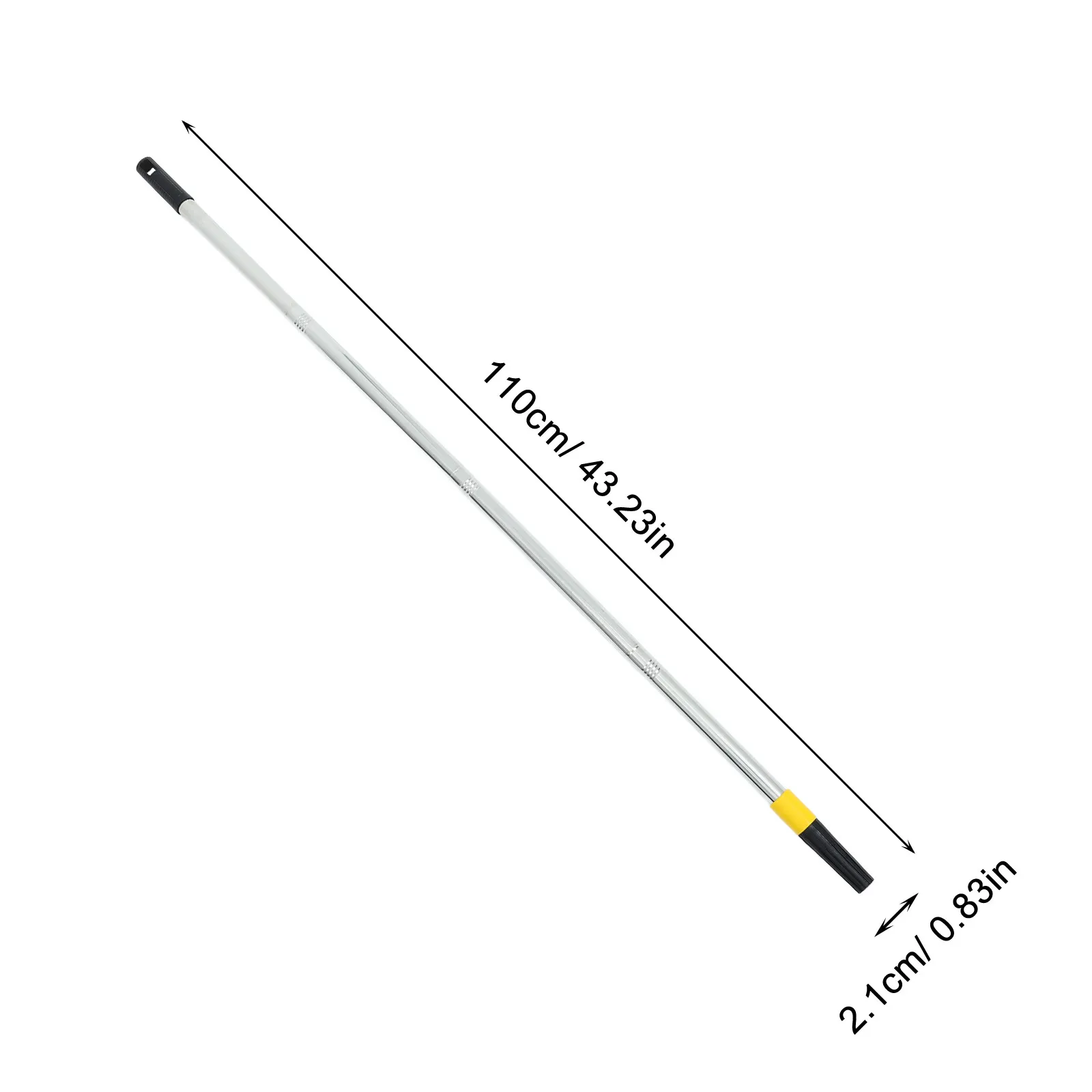 Universal Adjustable Paint Roller Extension Clamp with 360-Degree Rotation Precise Angle Control for Hard-to-Reach Areas Walls