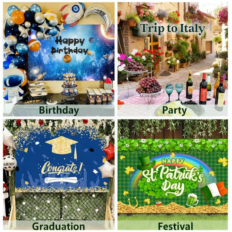 Custom Backdrops For Photographs Personalized Banner Backdrops Print Your Artwork Directly Photocall Wedding Photo Backgrounds