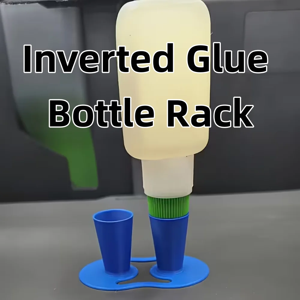 Inverted Glue Bottle Rack Non-slip Base Compatible With Standard Glue Bottles Compact Model Stable Fixation