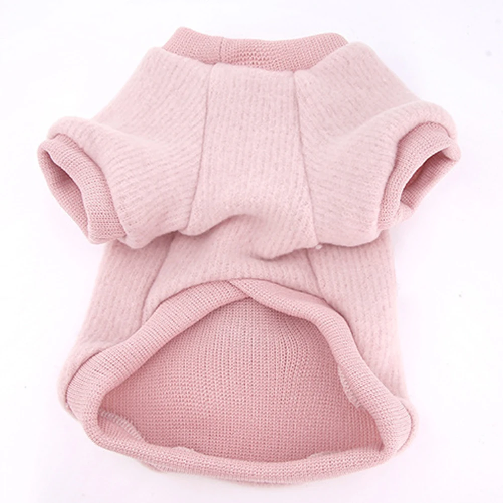 

Clothes Dog Warm Sweater Pet Apparel Winter Puppy Pink for Small Dogs Sweaters