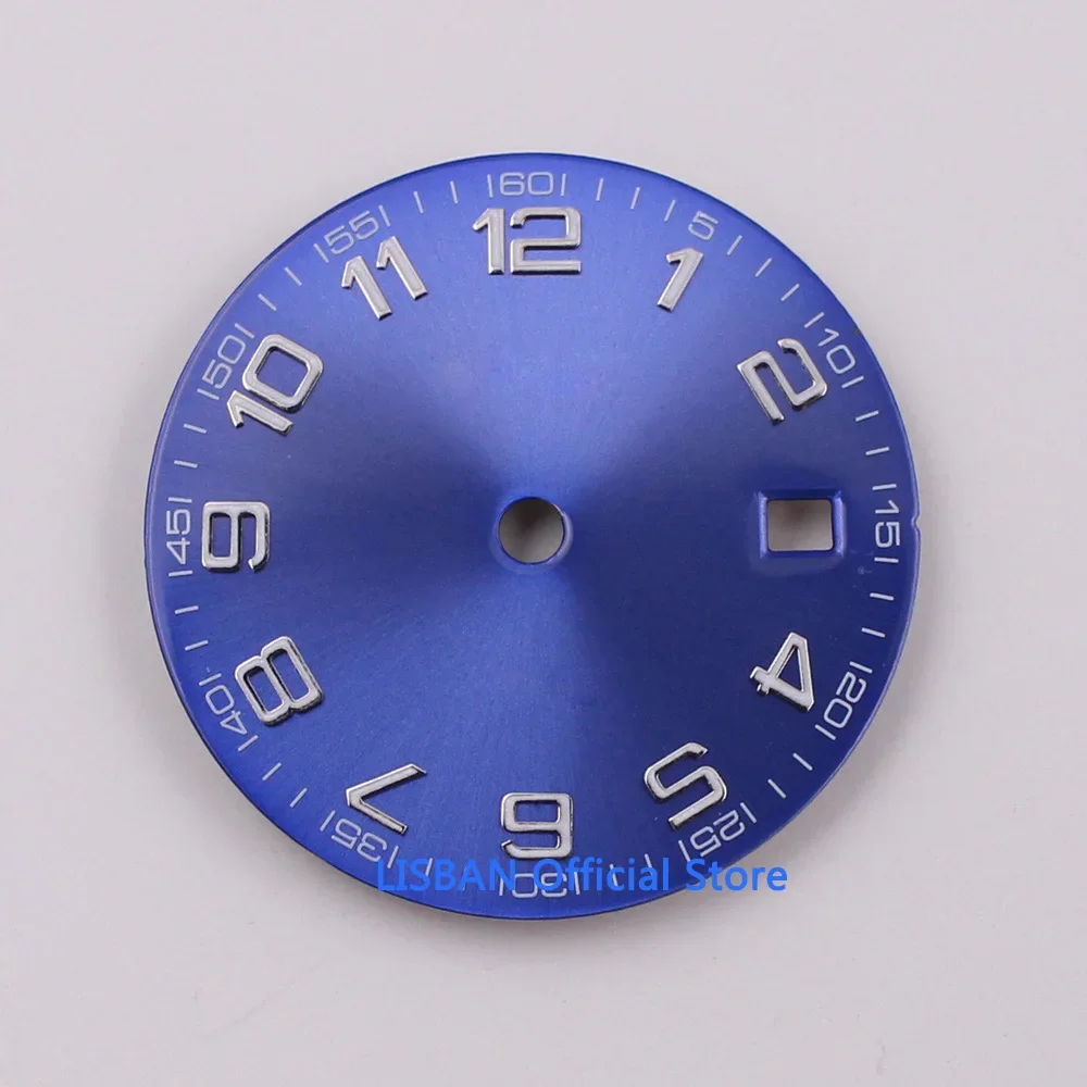 29.2mm sterile black blue silver watch dial fit ETA 2824 2836 Miyota 8205 8215 821A Mingzhu DG 2813 3804 movement