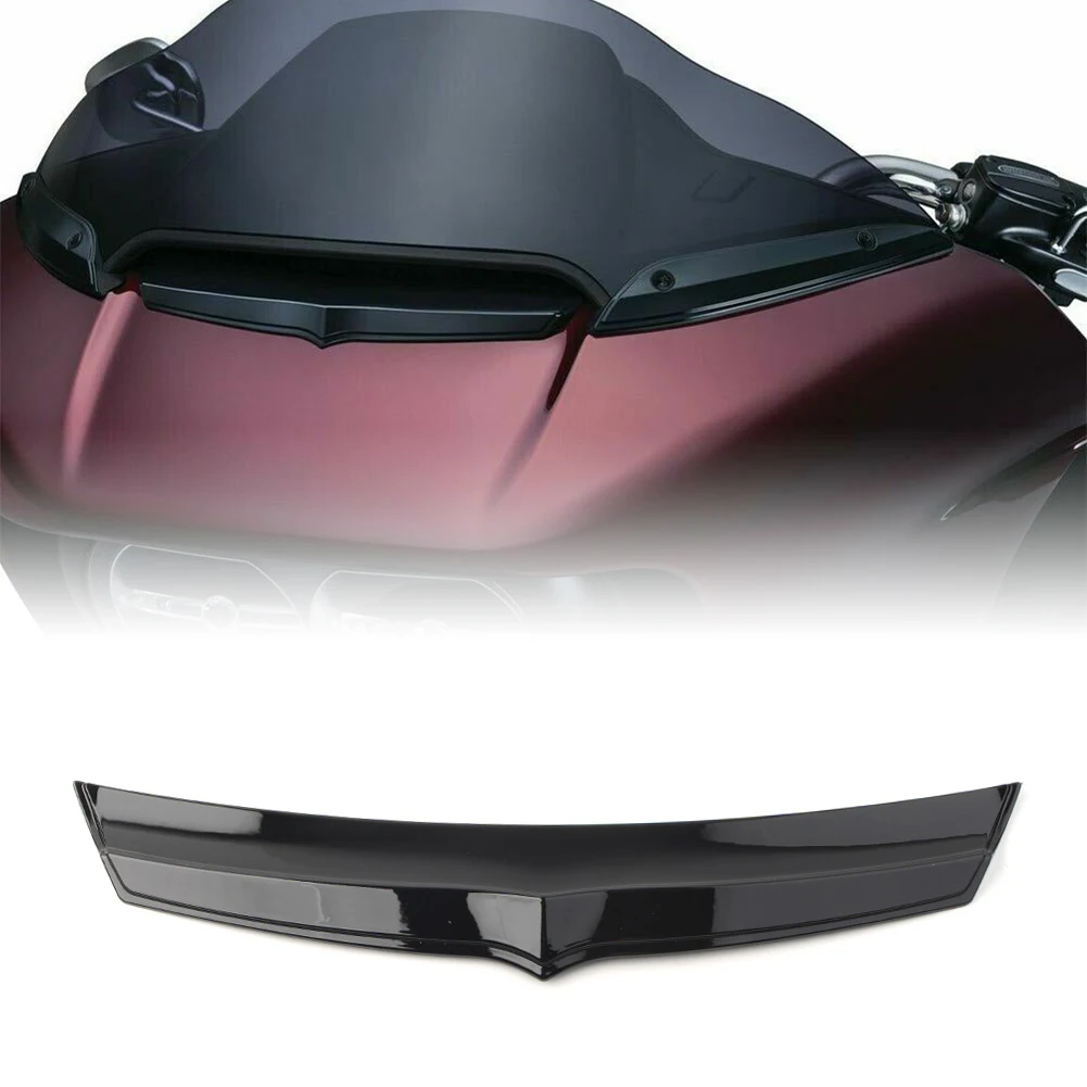 

Black ABS Motor Front Fairing Air Flow Vent Accent Trim For Harley Davidson Road Glide 2015 2016 2017 2018 2019