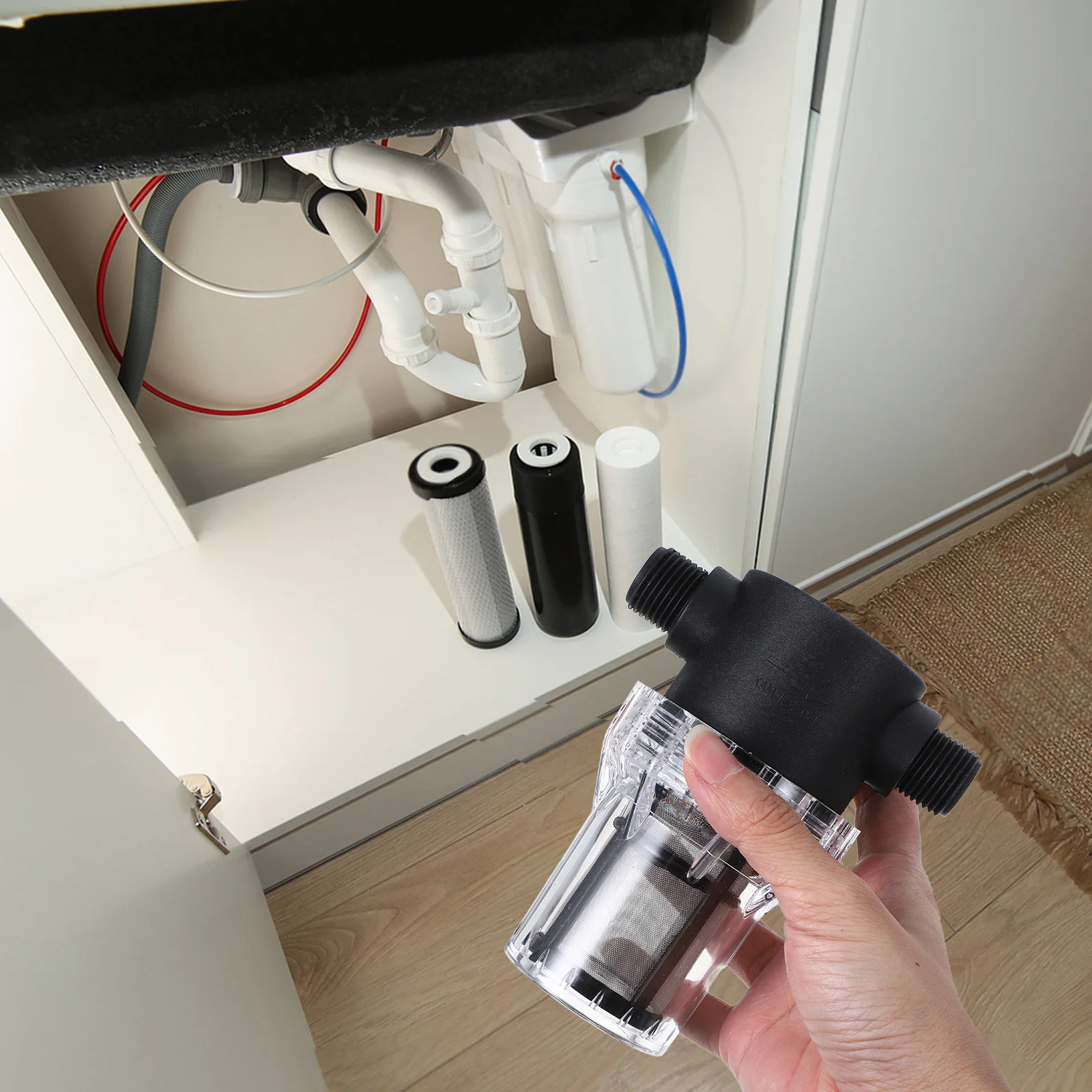 

Water Pump Strainer Filter Garden Hose Mesh Screen Efficient Irrigation Inline Filter Sediment Removal Pipeline Water Filtration