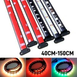 LED車のフードディフューザー,防水ネオンライト,フレキシブル,黒,ws2812b,ws2811,0.4m, 0.6m, 1m, 1.5m